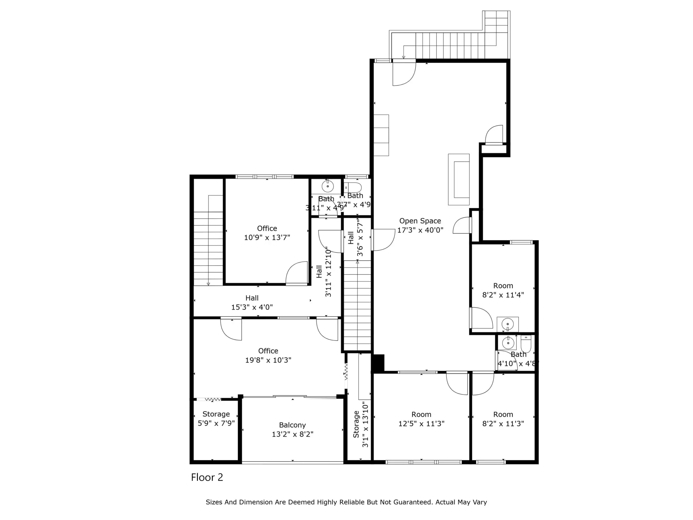 Floor Plan 24214-24216 Hawthorne Blvd Floor 2